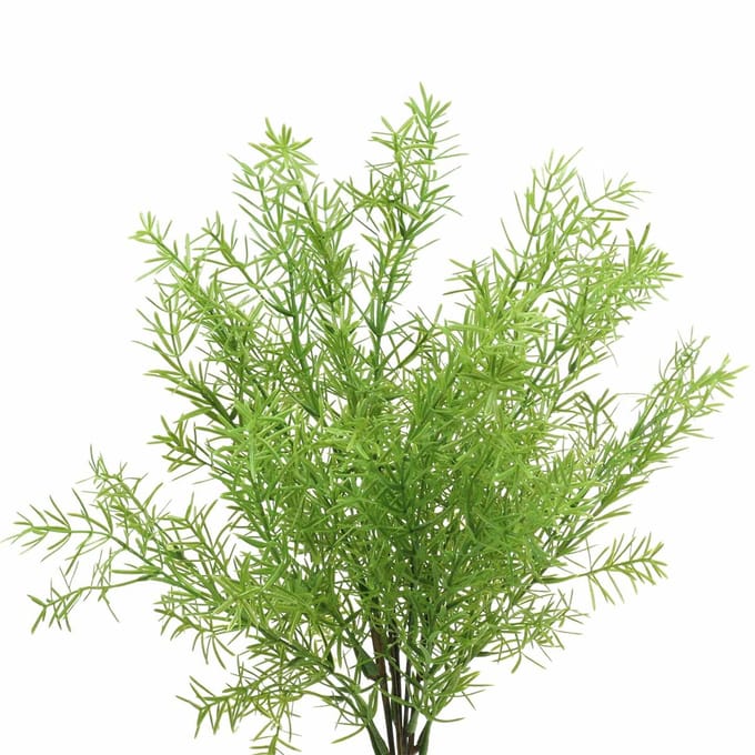 Asperges decoratieve asperges kunstgroen 46cm