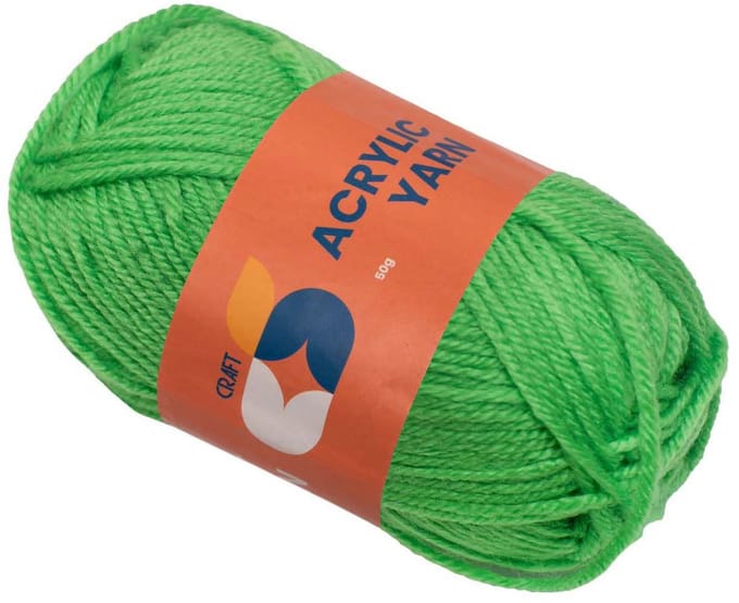 Colorations - Acrylic yarn Light Green 50g