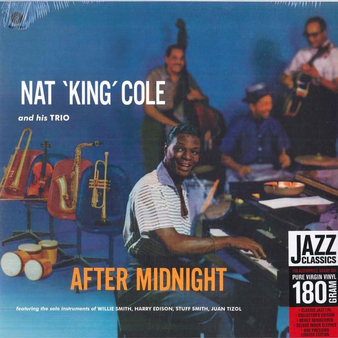 LP Plaat NAT KING COLE TRIO - After Midnight 771809 WaxTime 2012 Spanje Jazz black