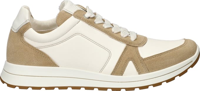 Ara Matteo 2.0 heren sneaker - Beige wit - Maat 45