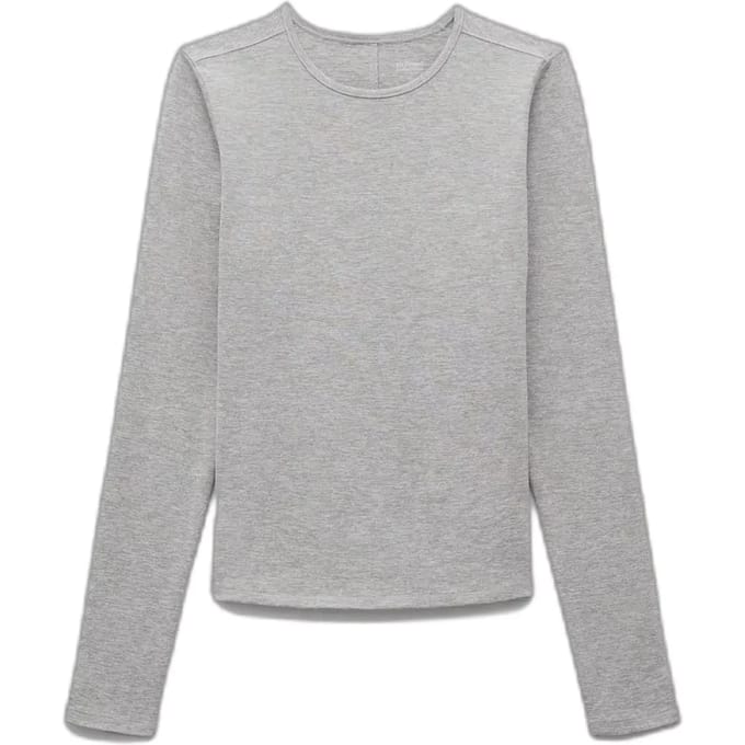Dames T-shirt met lange mouwen, aansluitend Girlfriend Collective Coyote ReSet
