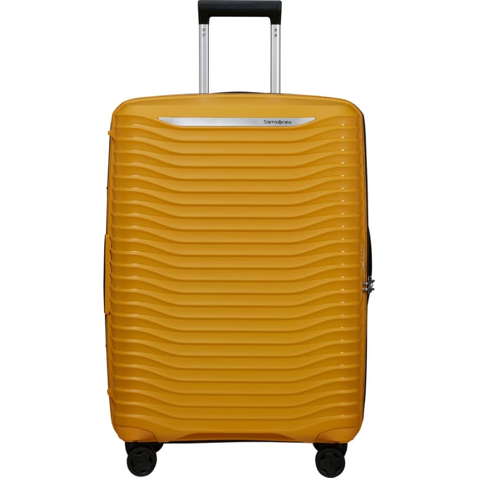 Samsonite Koffer - Upscape Spinner 4 wiel 68/25 Uitbreidbaar - Yellow - 83 L - 3 KG