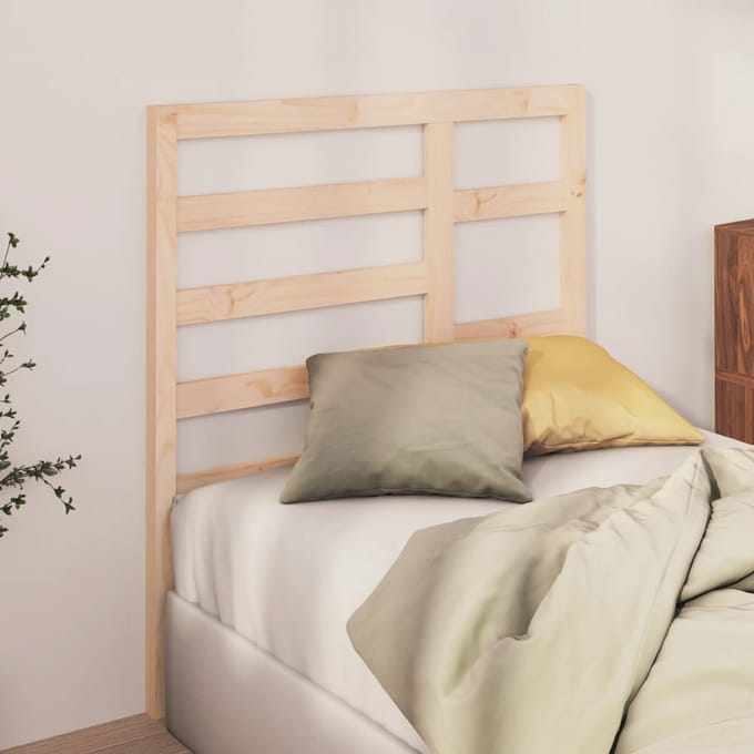 vidaXL - Hoofdbord - 96x4x104 - cm - massief - grenenhout