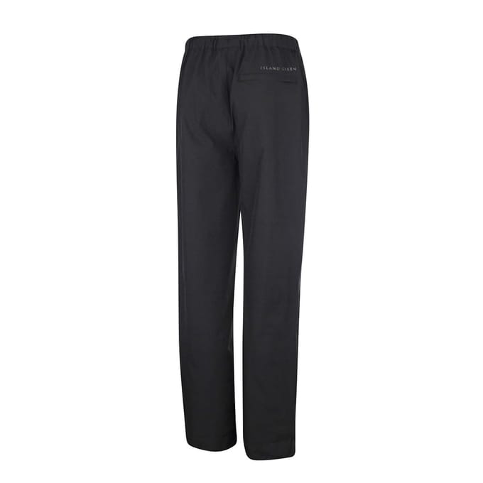 Island Green Heren Golf Binnenbroek Drop Hem Waterdicht (Zwart)