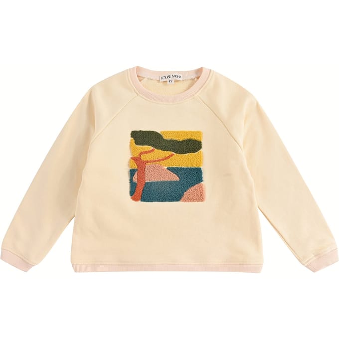 Louise Misha Sweatshirt Samuel Cream Größe: 7Y | Strickjacken Outlet | kids | Weiß