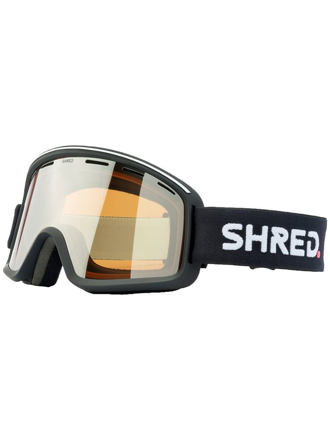 Shred Monocle Black Goggle zwart