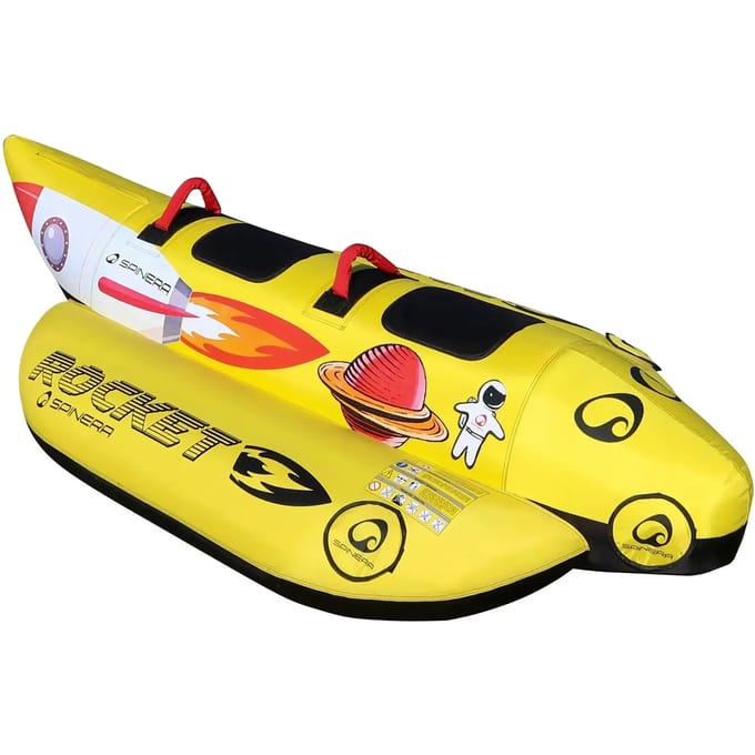 Spinera Rocket 2 Persoons Funtube- Funbanaan- Banaan