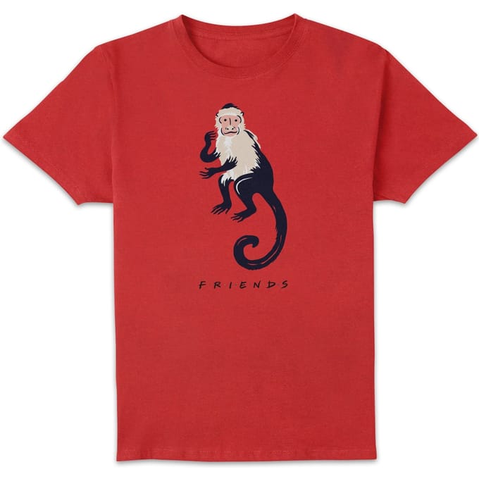 Friends Marcel The Monkey t-shirt - Rood - S