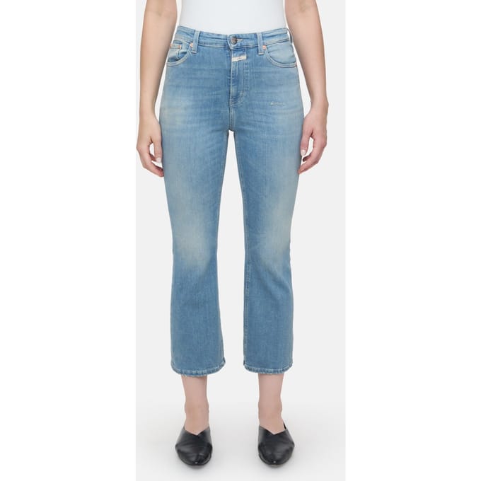 Closed Hi-sun Jeans Light Blue Größe: W25L32 | Ausgestellte Hosen Outlet | Damen | Blau