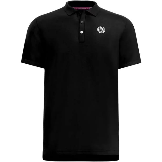 BIDI BADU Crew Polo Heren-Zwart