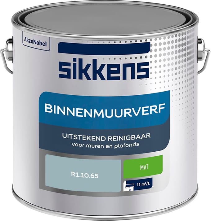 Sikkens - Binnenmuurverf Mat - R1.10.65 - Mengverf - 2,5 L