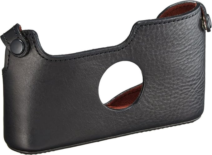 Leren Cameratas Half Case Zwart voor Leica M Serie Camera's