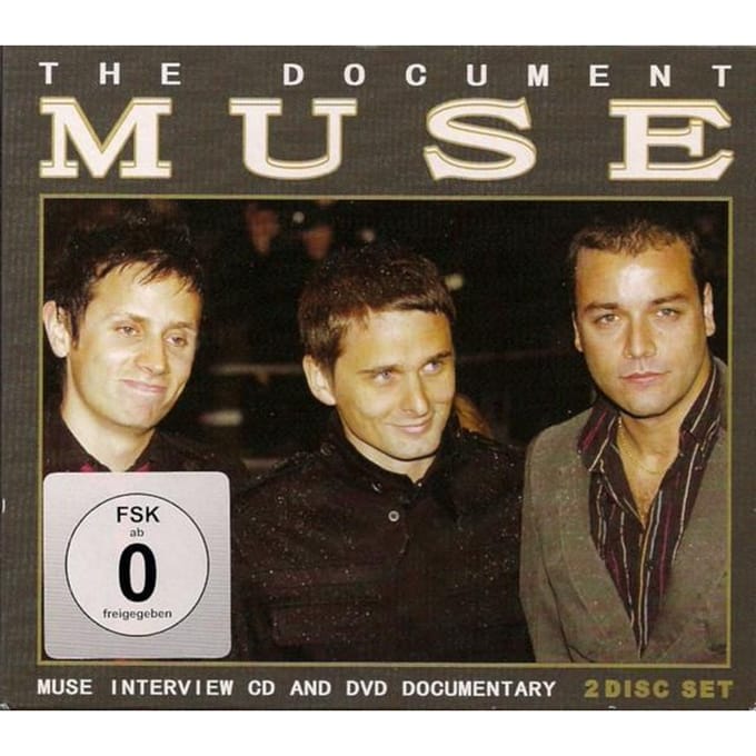 CD MUSE - The Document CDDVD12 Chrome Dreams 2006 Duitsland Rock Gebruikt black