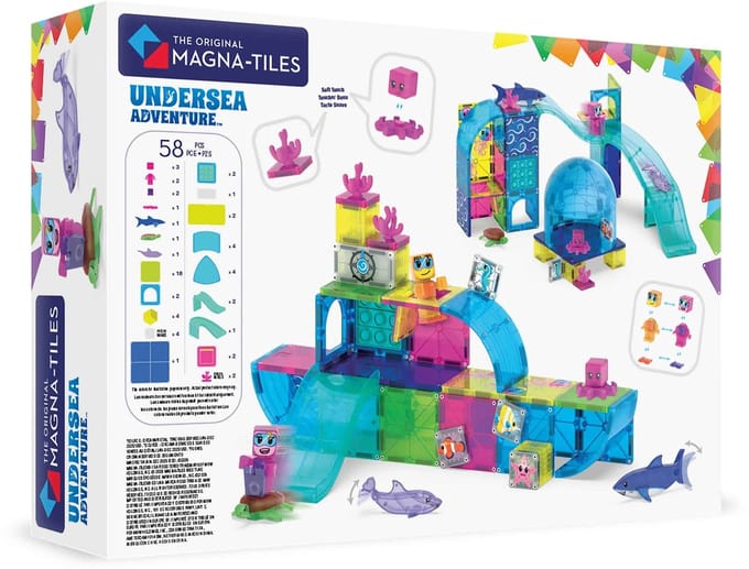 Magna-Tiles | undersea adventure set