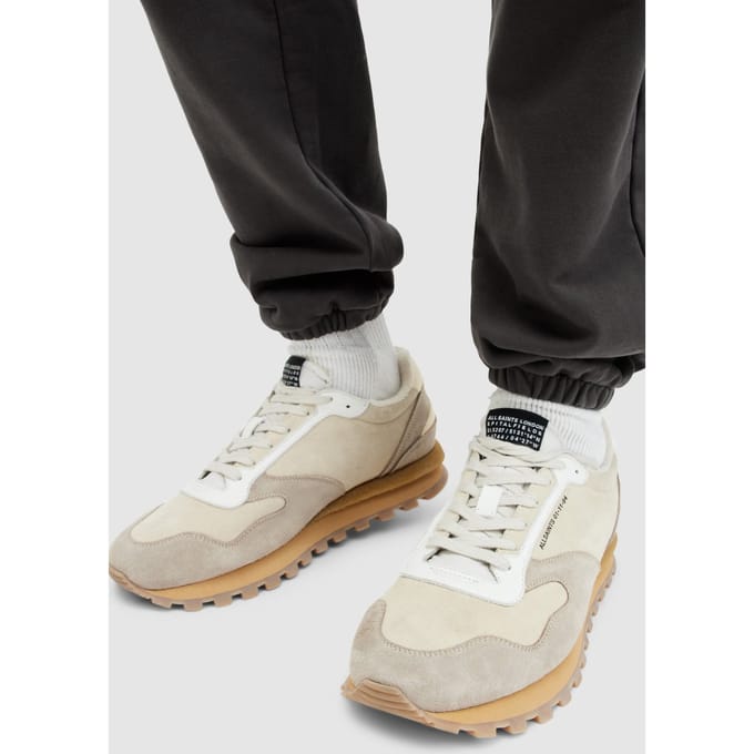 AllSaints Rimini Low Top Chalk White Größe: 41 | Trainers Outlet | Herren | Weiß
