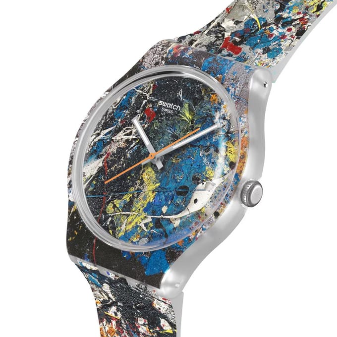 Swatch Originals Large (41mm) SUOZ366 Pollock's alchemy Horloge