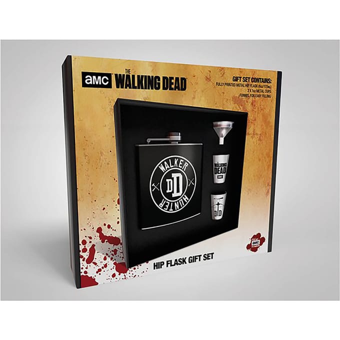 The Walking Dead Hip Flask Set