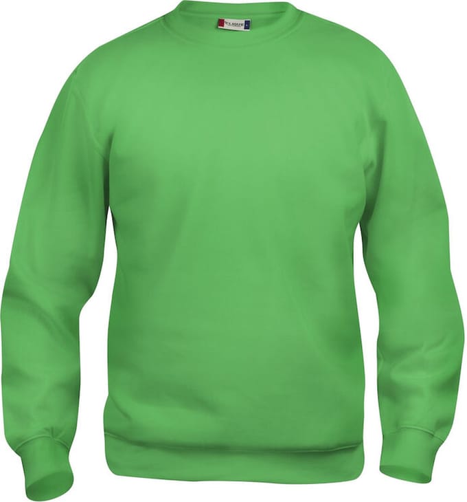 Clique Basic Roundneck 021030 - Appel-groen - M