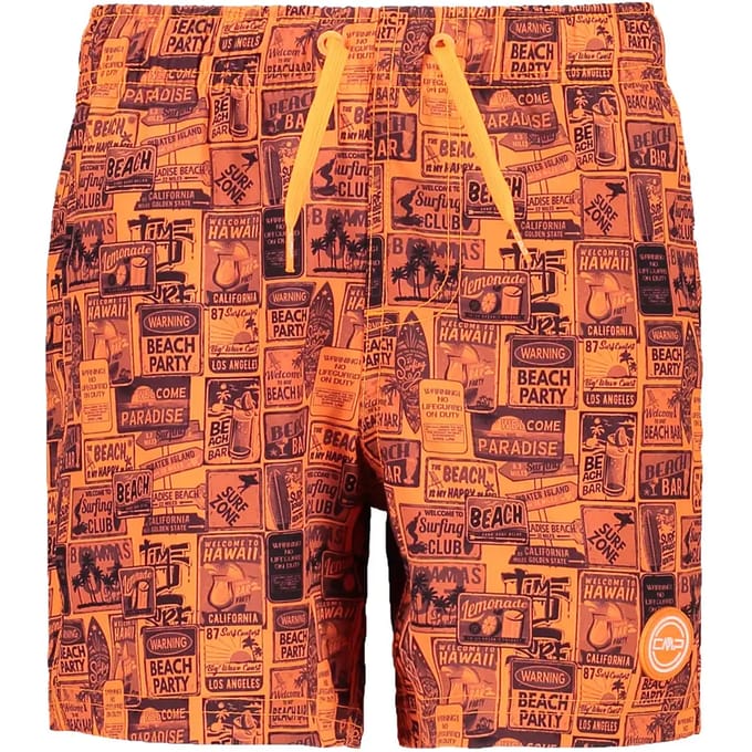 Zwemshort met opdruk voor kinderen CMP