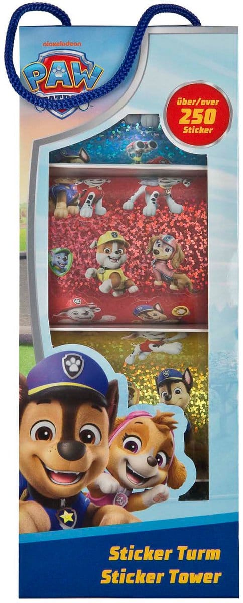 Sticker Toren Paw Patrol - 250+st.
