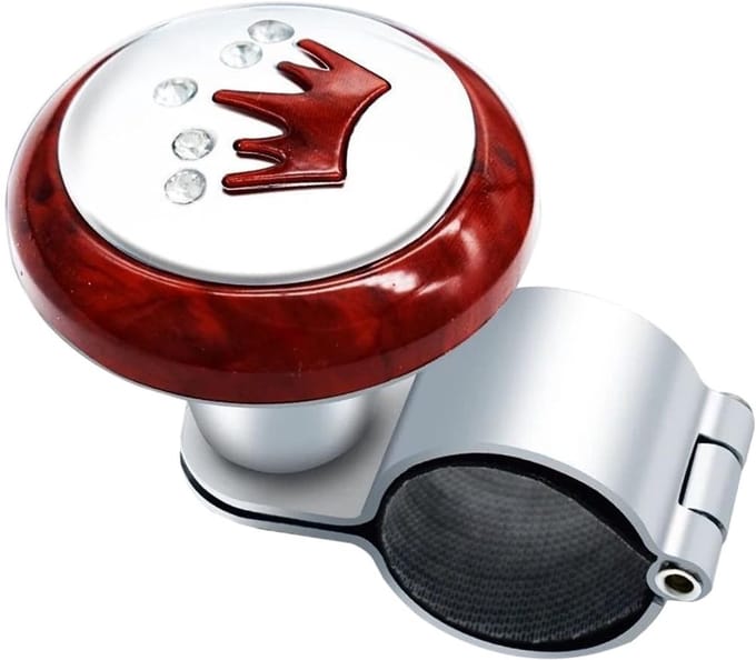 Cosensi - Auto Stuurwiel Spinner Knop voor Gemakkelijk Besturen