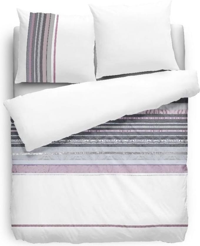 Essenza Couture Dekbedovertrek - Eenpersoons - 140x200/220 cm - White