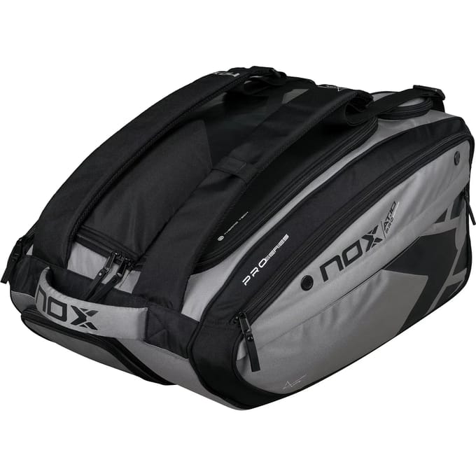 NOX AT10 Competition XL Compact Padel Ballentas-Zwart,Grijs