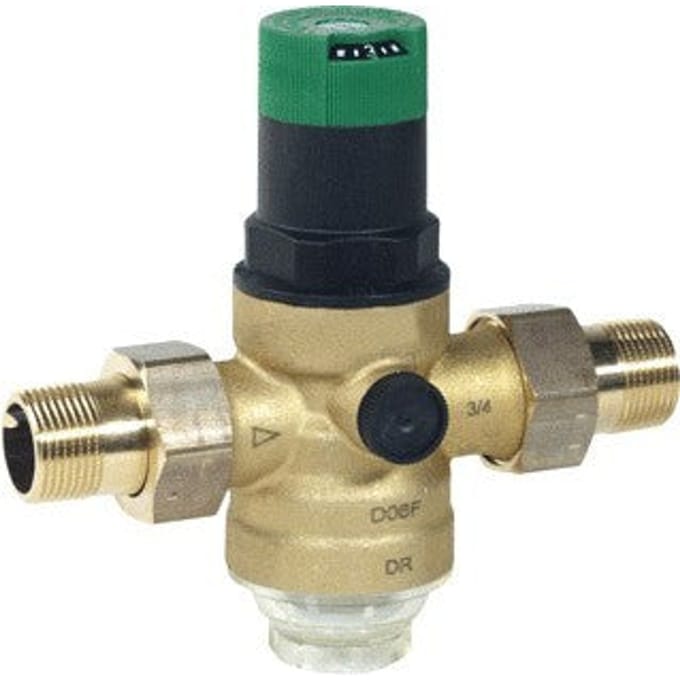 Filterdrukregelaar Messing R1'' 97 L/min 1.5-6 Bar/22-87psi Drinkwater Zonder Manometer