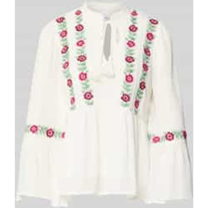 regular fit tuniekblouse van viscose
