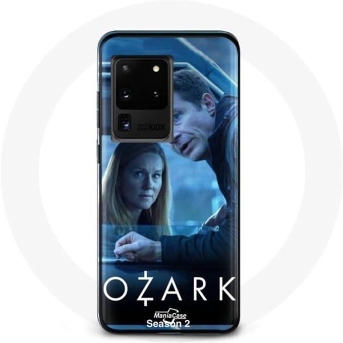Coque pour Samsung Galaxy S20 Ultra Ozark Série Saison 4 Affiche wendy byrde et marty byrde