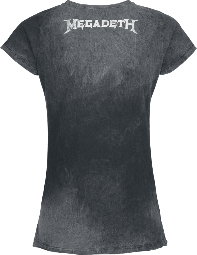 Megadeth T-shirt - Dark Flames - S tot XL - voor Mannen - zwart