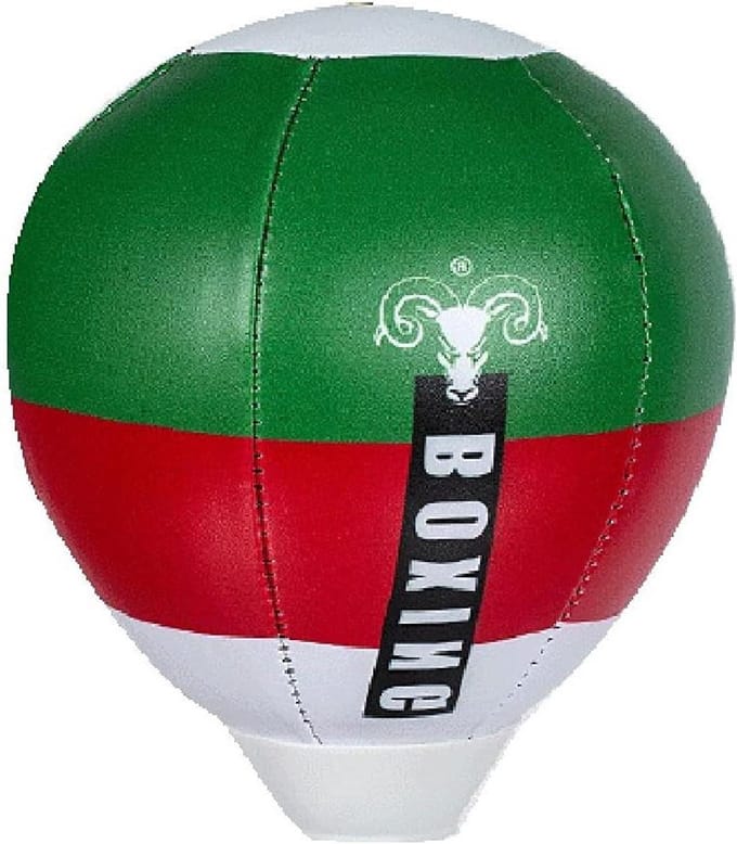 Speedbal Boksen - Reflex Bal - Training Verbeteren - Vrijstaande Accessoire - 22x18 cm - Groen