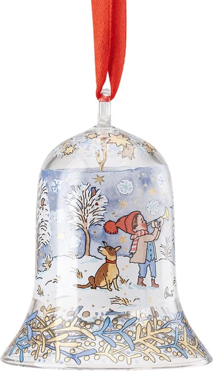 Hutschenreuther Kerst 2022 Kerstklokje Glas Kerstavond