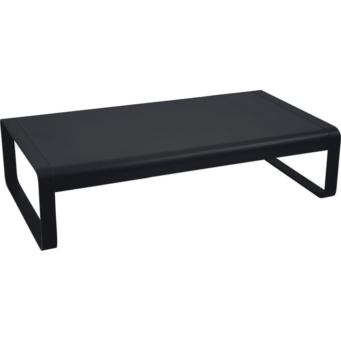 Fermob BELLEVIE grote lage tafel - 47 antraciet