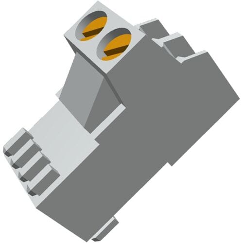AEG plug, wit, 2pol. 140217631047