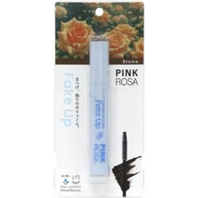 Pink Rosa - Fake Up Volume Mascara Brown 1 pc