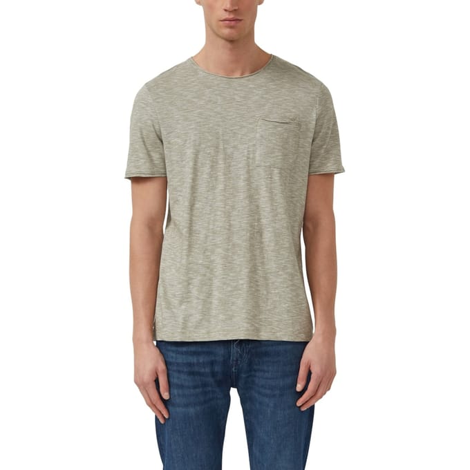 s.Oliver  T-shirts Army Green Taglia: S | Magliette basic Outlet | Uomo | Verde