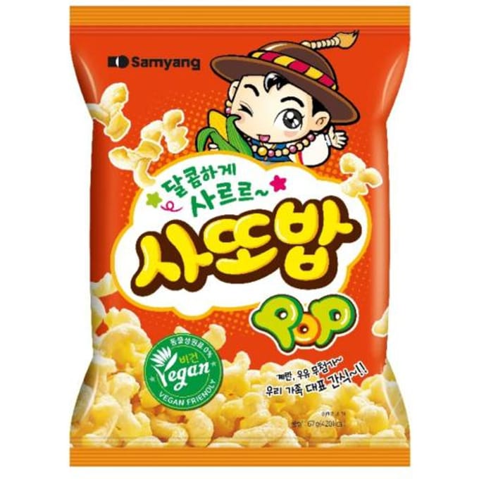 Samyang Sato Bap (Maïssnack) (67 gram) (3 opties) #1pcs red