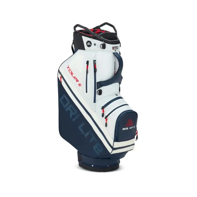 BIG MAX Dri Lite Tour 2 Golftas – 10 Inch Top – 14-Way Divider – XL Puttervak – Waterafstotend
