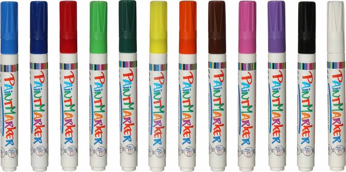 Paintmarkers | Collall | Set Ã  12