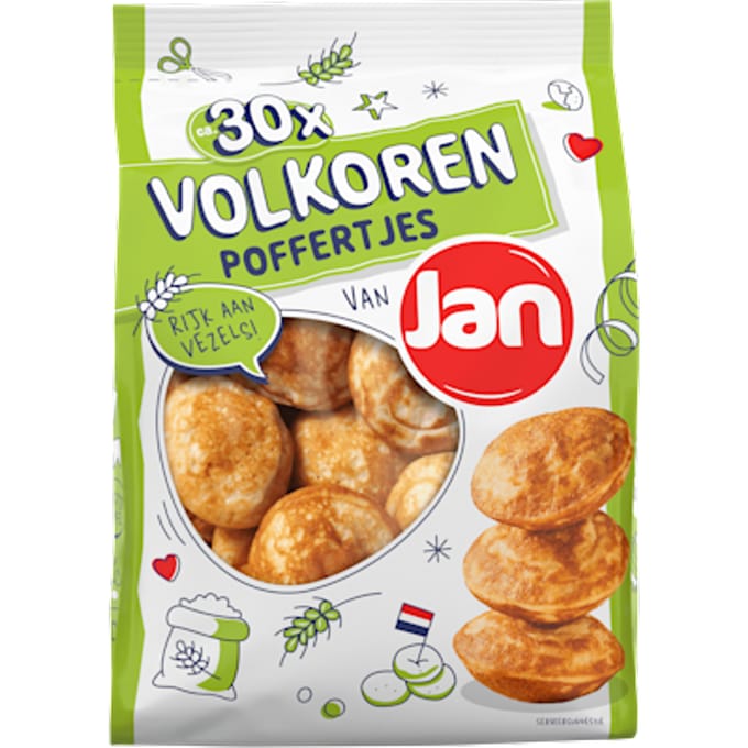 Volkoren poffertjes 30 stuks