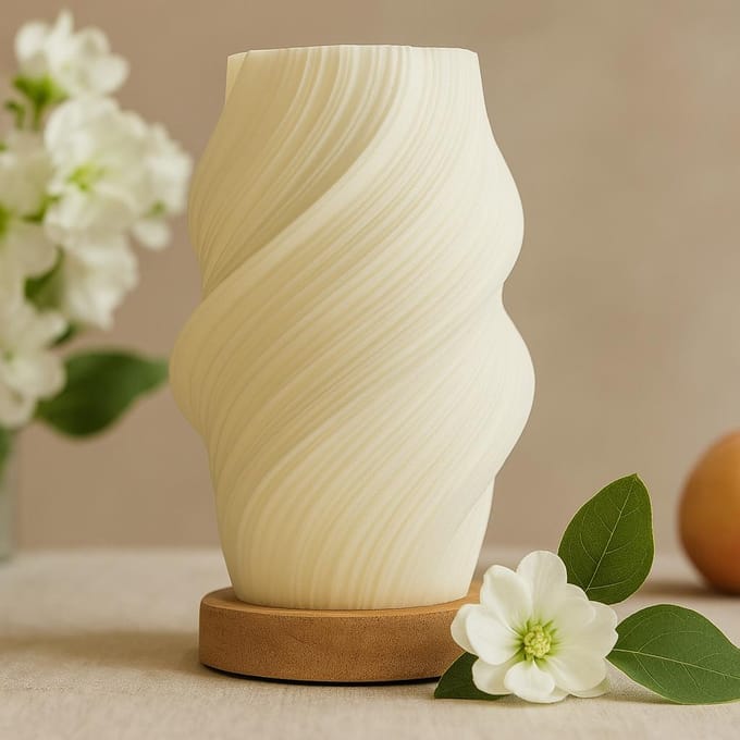 New Wave Lamp – Cloud Twisted – Organisch Design – Perfect als Cadeau