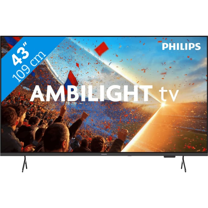 Philips 43" Flat screen TV LED 4K HDR 10+ 43PUS8001/12 Ambilight