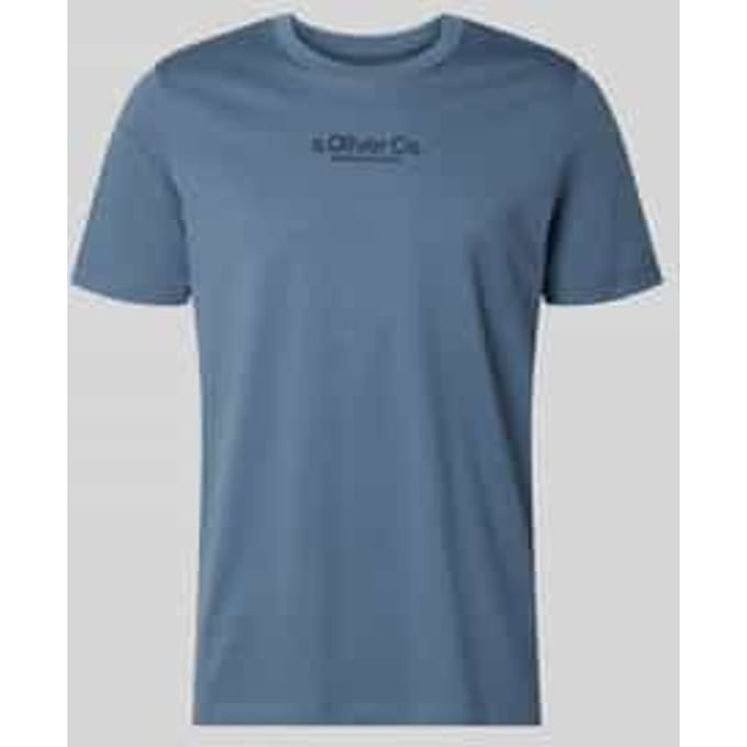 regular fit T-shirt van puur katoen
