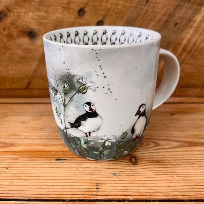 Alex Clark Mok Sea & Puffins ~ Zee & Puffins