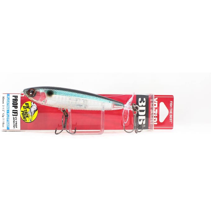 Yo Zuri Duel 3DB Prop 90 mm drijvend kunstaas R1107-PSH (4932) red