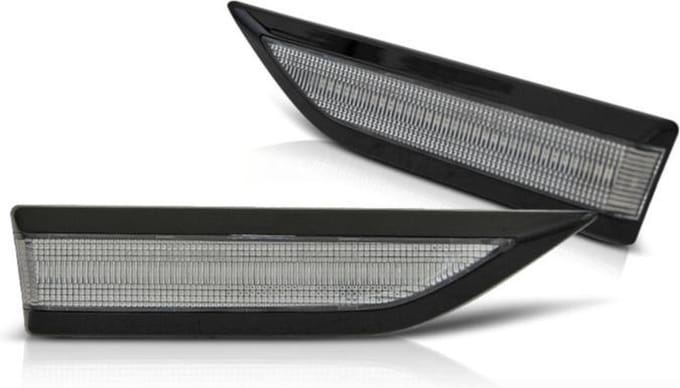 LED Dynamisch knipperlicht zijkant Chrome geschikt voor VW Caddy