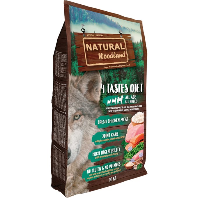 Natural Greatness Natural Woodland 4 Tastes Diet 10KG