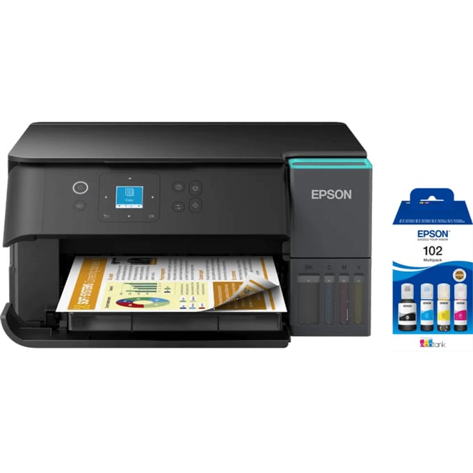 Epson EcoTank ET-2950 + 1 set extra inktflesjes