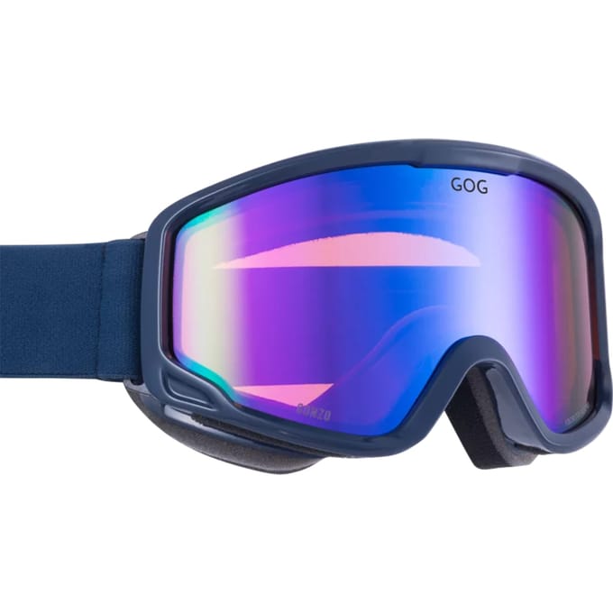 Gonzo UV400 Ski Snowboard Goggles met Antifog Spiegel Hydrofobe Dubbele Lens